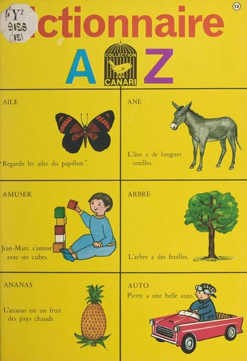 Dictionnaire A-Z - Aimé Gabillon - FeniXX réédition numérique