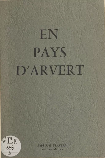 En pays d'Arvert - Paul Travers - FeniXX réédition numérique