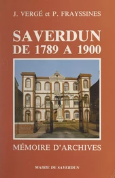 Saverdun de 1789 à 1900