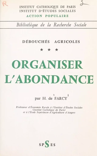 Débouchés agricoles (3) -  - FeniXX réédition numérique