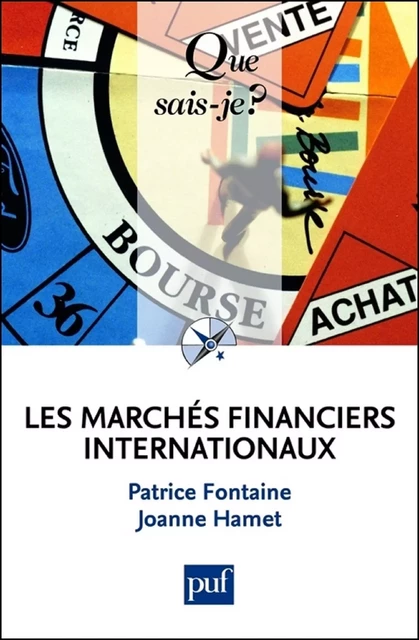 Les marchés financiers internationaux - Joanne Hamet, Patrice Fontaine - Humensis