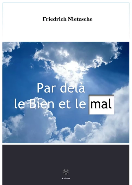 Par delà le bien et le mal - Friedrich Nietzsche - Kinoscript