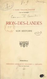 Rion-des-Landes