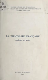 La mentalité française