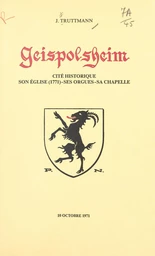 Geispolsheim, cité historique