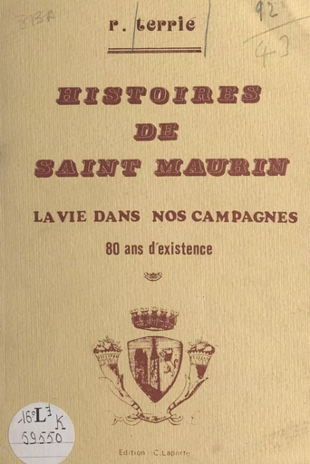 Histoires de Saint-Maurin - Robert Terrié - FeniXX réédition numérique