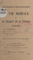 La vie morale et le respect de la femme