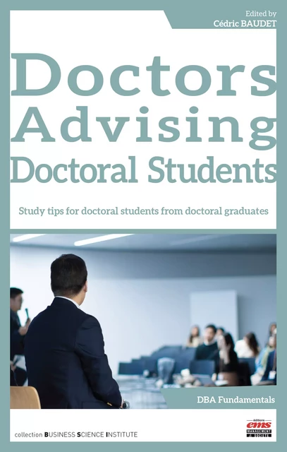 Doctors Advising Doctoral Students - Cédric Baudet - Éditions EMS