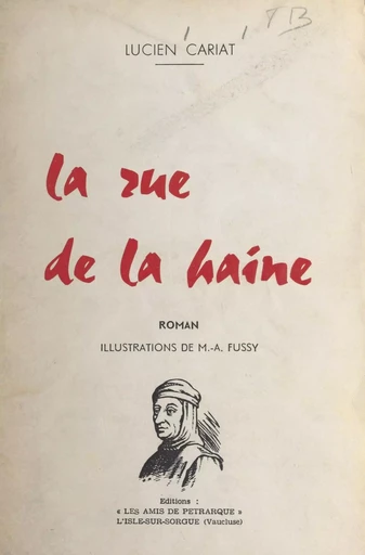 La rue de la haine - Lucien Cariat - FeniXX réédition numérique