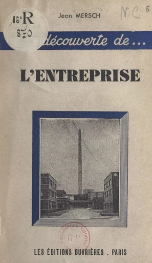 L'entreprise - Jean Mersch - FeniXX réédition numérique