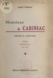 Monsieur de Cariniac