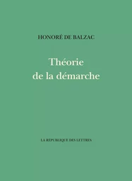 Théorie de la démarche