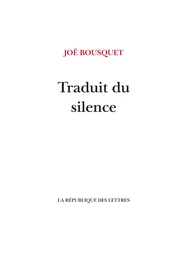 Traduit du silence