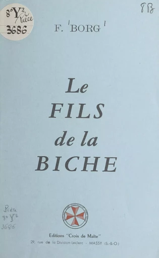 Le fils de la biche - Frank Borg - FeniXX réédition numérique