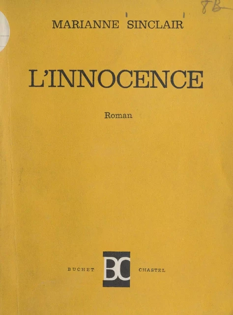 L'innocence - Marianne Sinclair - FeniXX réédition numérique