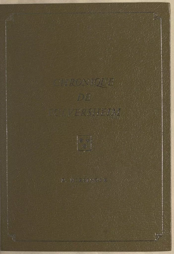 Pulversheim - Ewald Hirsinger - FeniXX réédition numérique