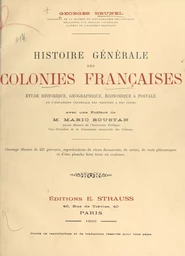 Histoire générale des colonies françaises