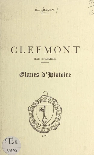 Clefmont, Haute-Marne - Henri Rameau - FeniXX réédition numérique