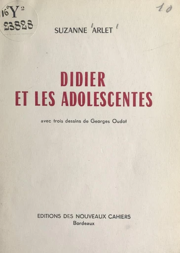 Didier et les adolescentes - Suzanne Arlet - FeniXX réédition numérique