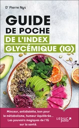 Guide de poche de l'index glycémique IG