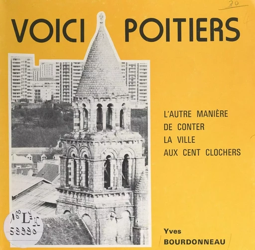 Voici Poitiers - Yves Bourdonneau - FeniXX réédition numérique