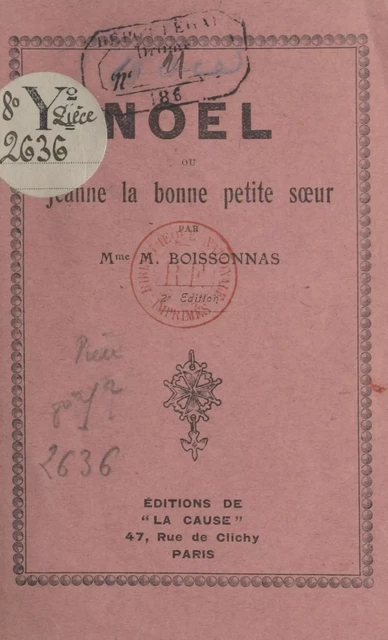 Noël - M. Boissonnas - FeniXX réédition numérique