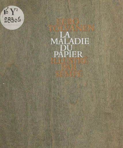 La maladie du papier - Eero Tolvanen - FeniXX réédition numérique