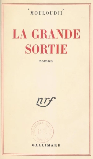 La grande sortie - Marcel Mouloudji - FeniXX rédition numérique