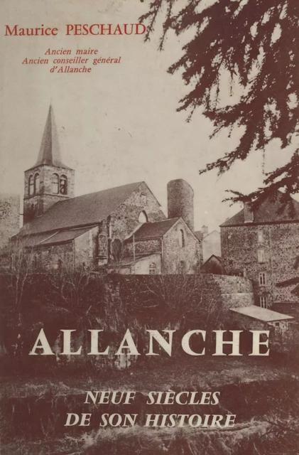 Allanche - Maurice Peschaud - FeniXX réédition numérique