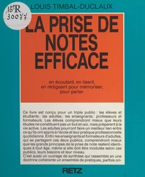 La prise de notes efficace