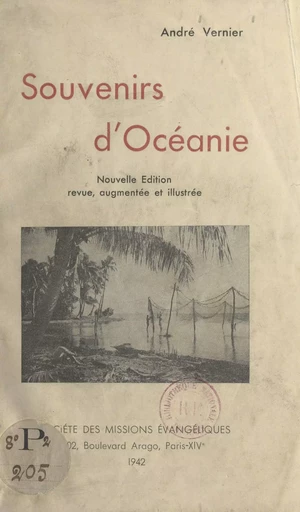 Souvenirs d'Océanie - André Vernier - FeniXX réédition numérique