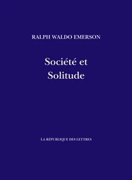 Société et Solitude