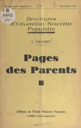 Pages des parents