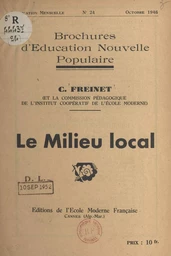 Le milieu local