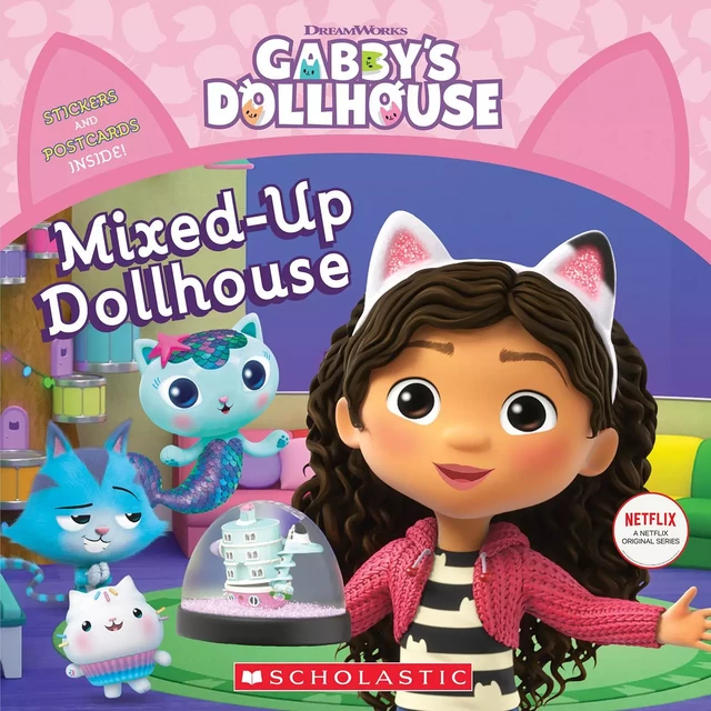 Mixed-Up Dollhouse (Gabby’s Dollhouse Storybook) - Violet Zhang - Scholastic Inc.