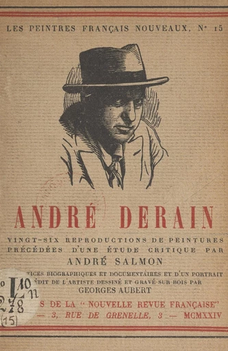 André Derain - André Salmon - FeniXX réédition numérique