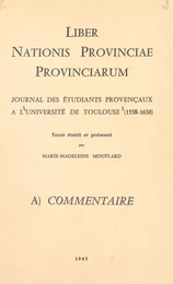 Liber nationis Provinciae provinciarum