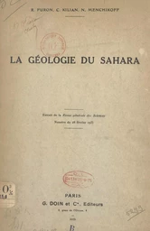 La géologie du Sahara