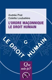 L'Ordre maçonnique le Droit Humain