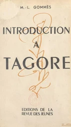 Introduction à Tagore