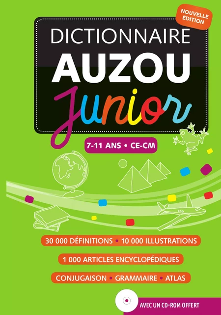 Dictionnaire Junior Auzou - Oeuvre Collective - Auzou