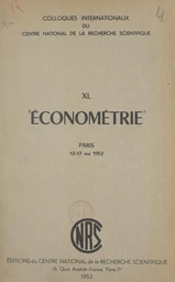 Économétrie