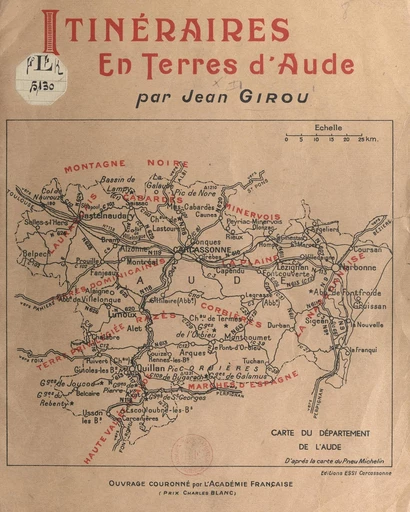 Itinéraires en terres d'Aude - Jean Girou - FeniXX réédition numérique