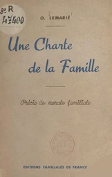 Une charte de la famille