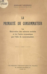 La primauté du consommateur