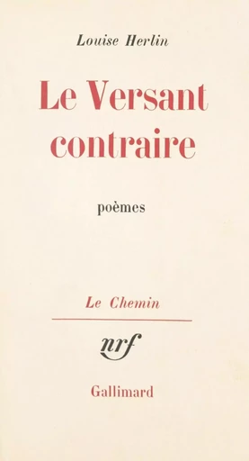 Le versant contraire - Louise Herlin - FeniXX rédition numérique