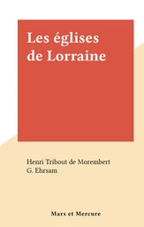 Les églises de Lorraine