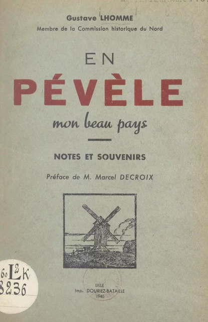 En Pévèle, mon beau pays - Gustave Lhomme - FeniXX réédition numérique