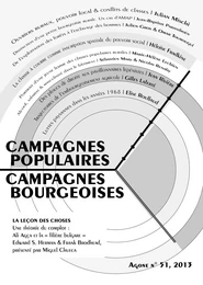 Campagnes populaires, campagnes bourgeoises