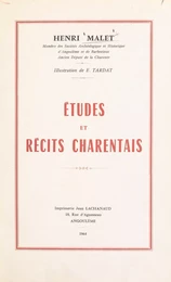 Études et récits charentais